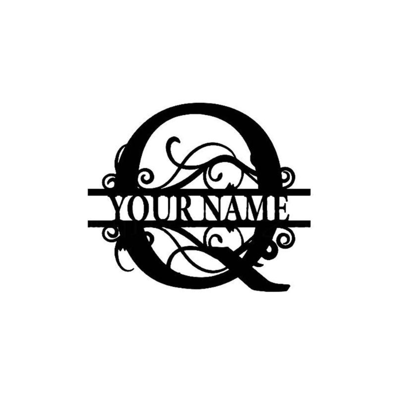 Multipurpose Letters Sign Wrought Iron Decor Ornament Crafts Supplies for Indoor Outdoor Garden Yard Decoration Gift