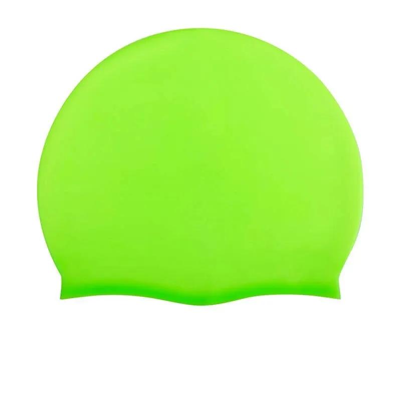 Swimming Cap Silicone Waterproof Swim Hat for Men Women Adult Kids Pool Caps Diving Swimming Equipment Elastic Caps 2025