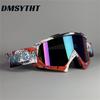 Non-polarized Motorcycle Goggles for Men Women Motocross Glasses Safety Protective Night Vision Helmet Goggles Vintage Driving Eyeglasses