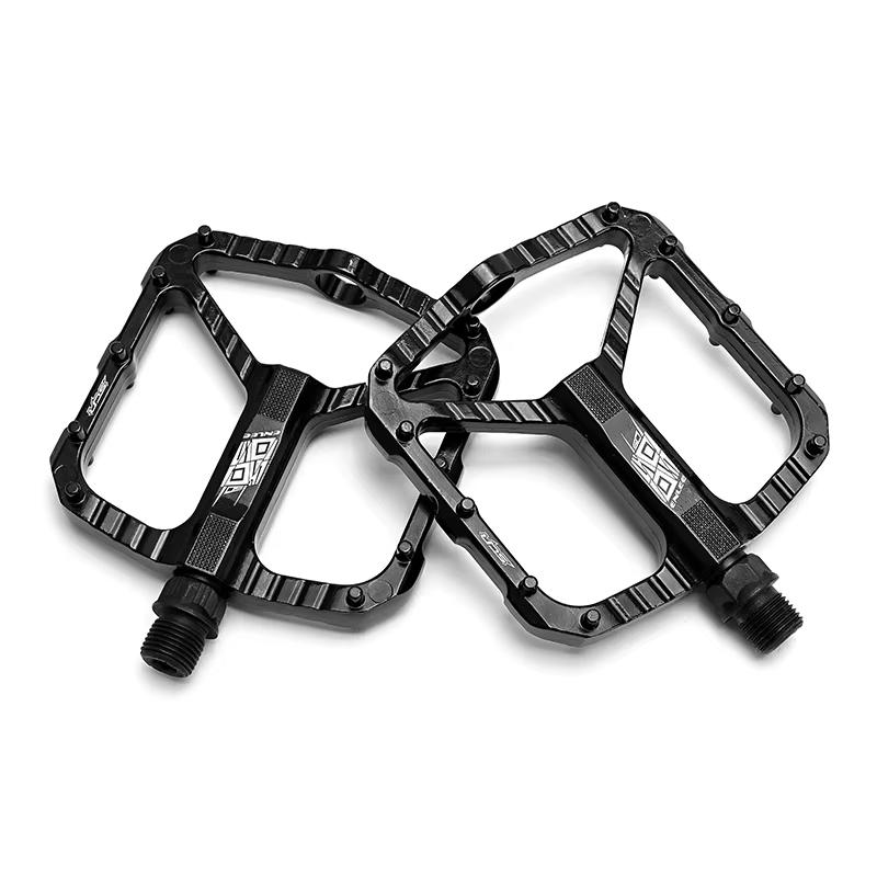 Enli Aluminum Alloy Bicycle Pedals Lightweight Hollow Mountain Bike Pedals Mountain Bike Cycling Pedals Bicycle Accessories 6