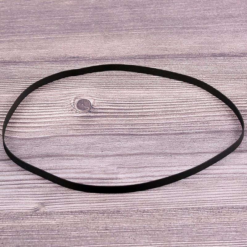 Stable Rubber Drive Belt Black Rubber Record Player Belt with Good Elasticities for Record Player Acoustic Equipment