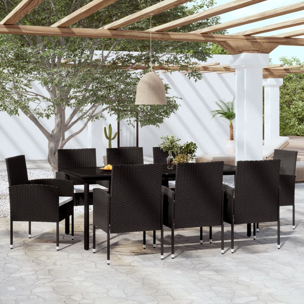 Ensemble à manger de jardin 9 pcs