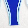 Pure Color Women's Split Sexy Triangle Matching Bikini Lace Beach Hot Swimsuit