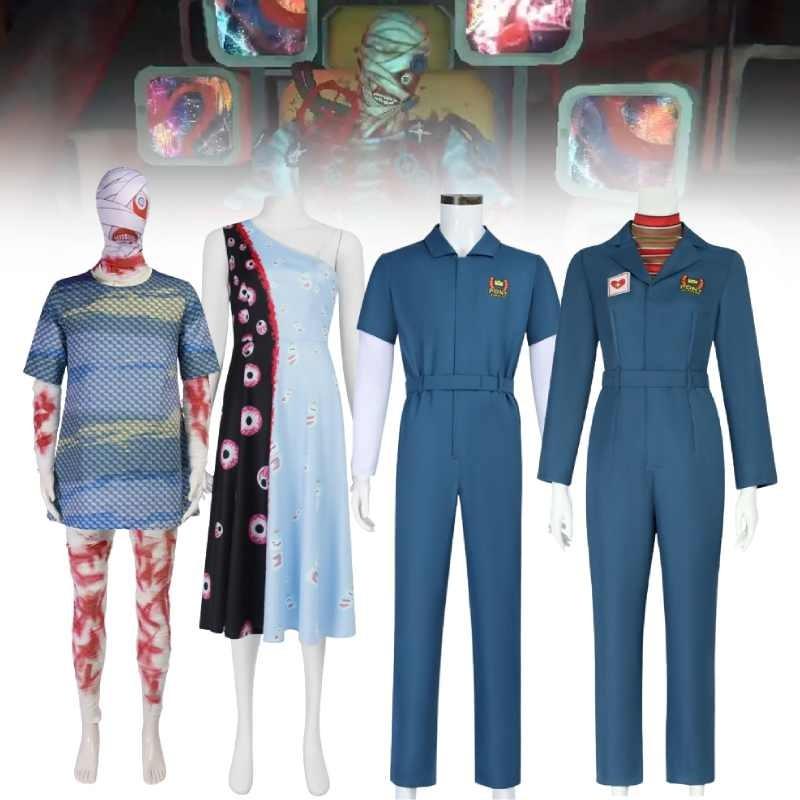 Mouthwashing Anya Corrie Jimmy Cosplay Costume Set Game Anime Halloween Party