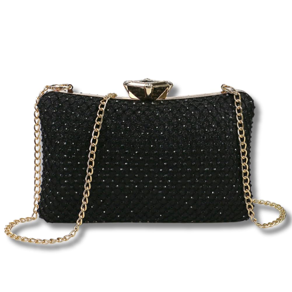 

Party Sparkling Clutch Shoulder Shoulder Mini Cute Reception [ALVEIN] Bag, Women s, Bag, Handbag, 2-Way, Small, Lightweight, Waterproof, Bag, Bag, чорний