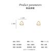 Silver Needle Simple Water Drop Pearl Stud Earrings Women's Fashion Personality Creative Earrings Ins Style Literary Ear Jewelry