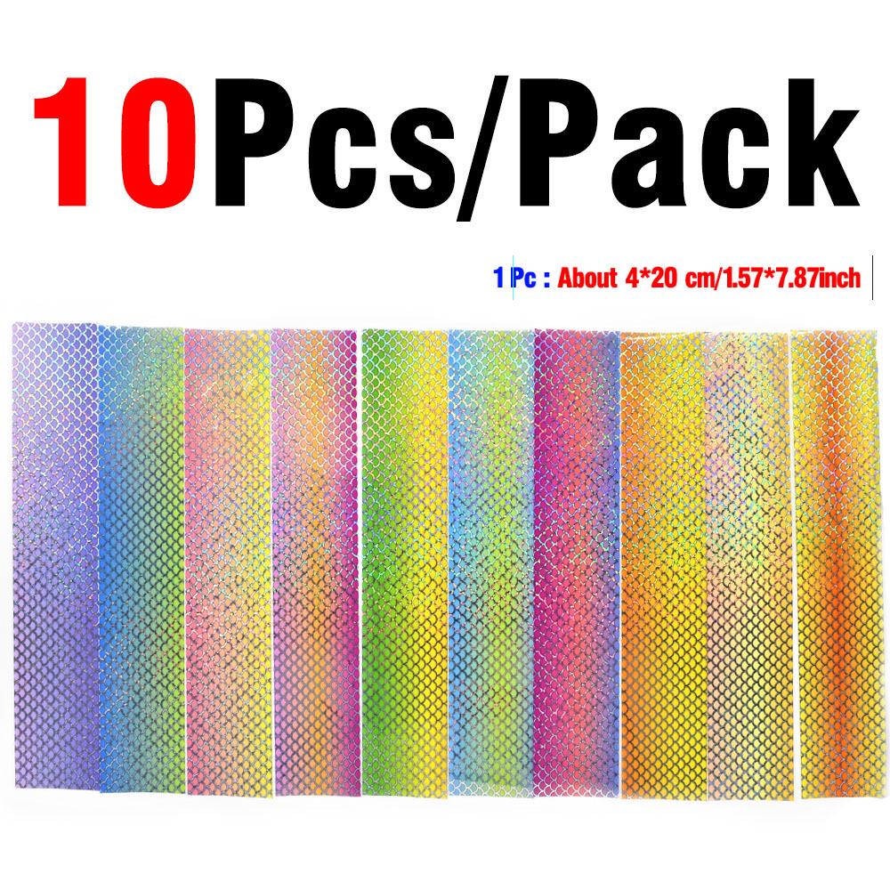 20CM Imitation Fish Scale Film for DIY Fishing Lures, Non-Adhesive