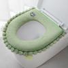 New Thickened Plush Toilet Mat Winter Toilet Seat Cushion Ferrule Toilet Toilet Mat