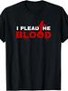 Men's Christian I Plead The Blood T T-shirt Suitable for All Season Casual Wear Religious Cross Design with Prayer Apparel Soft Breathable Round Neck 