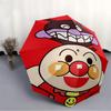 1PC Anpanman Automatic Folding Umbrella, Automatic Folding Umbrella with 8 Ribs, Convenient for Outdoor Use  014