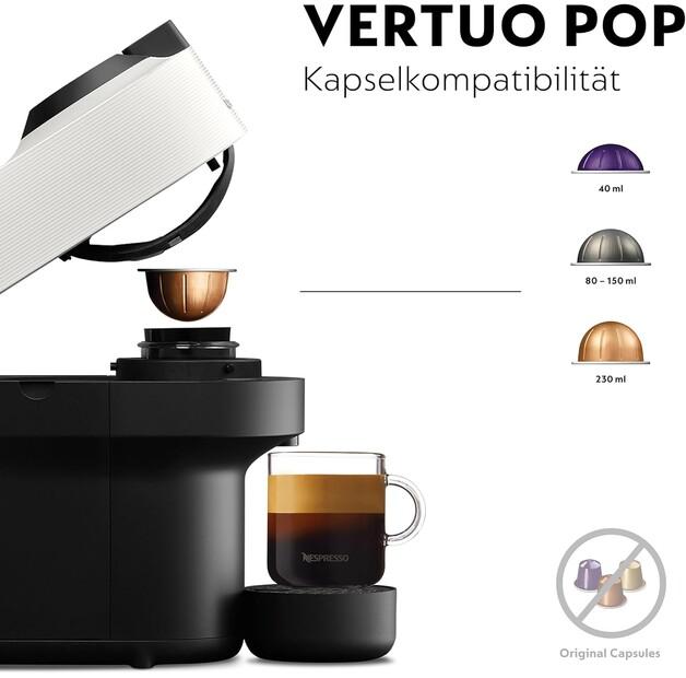 Capsule Coffee Machine Krups XN 9201 Vertuo Pop Coconut White