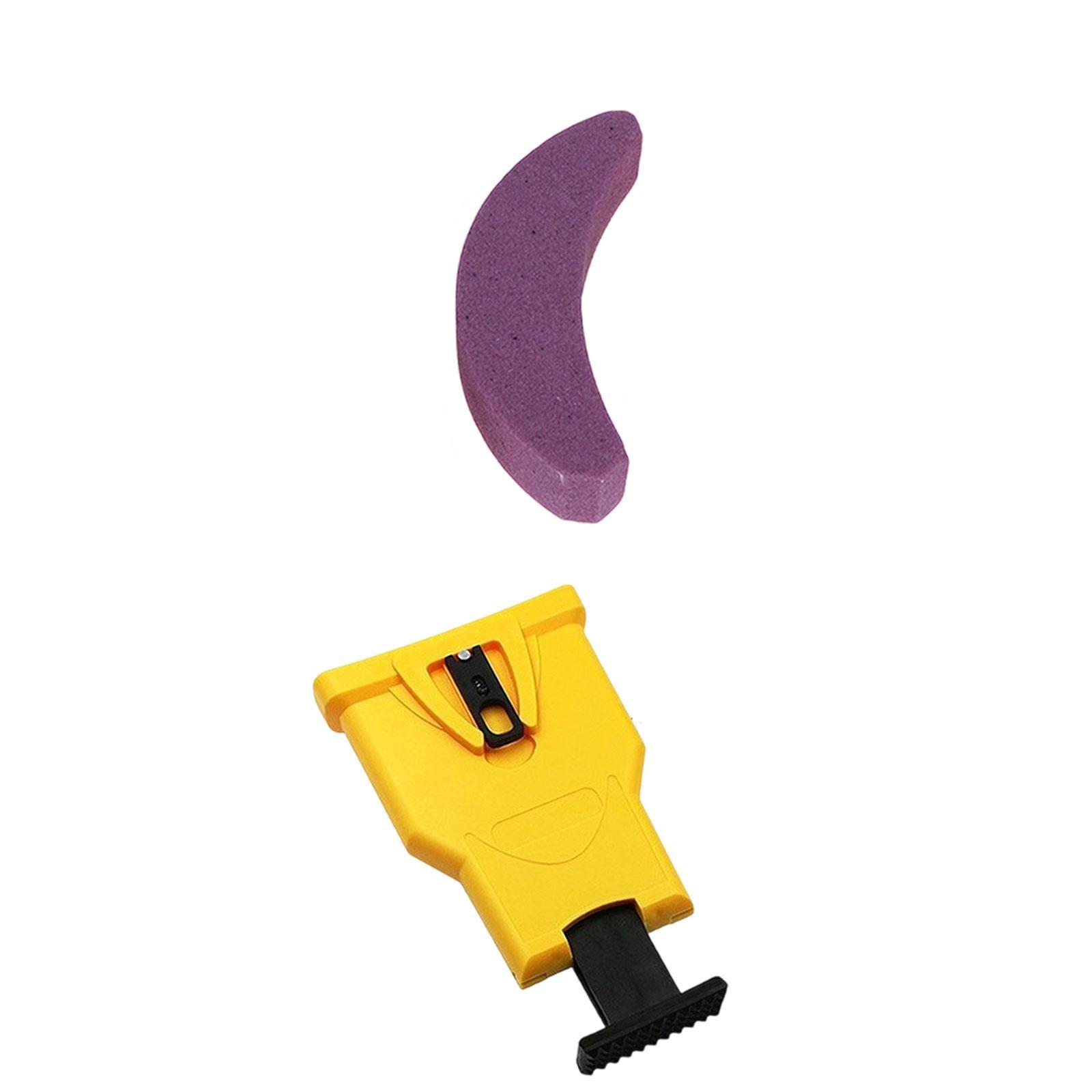 

Chainsaw Teeth Sharpener Chainsaw Accessories Universal Chainsaw Bar Attachment with Whetstones for Lawn Garden DIY Wood Project