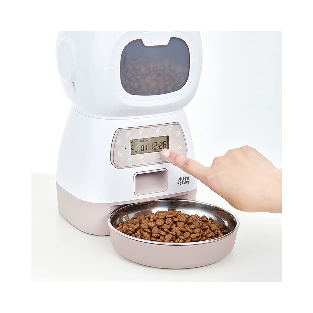 Marukan NYANTA CLUB Cute Pet Auto Feeder 1pc (x 1)