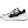 D'Lites Airy Low Top Running Shoes White/Black/Green Women's 896005-WGRN