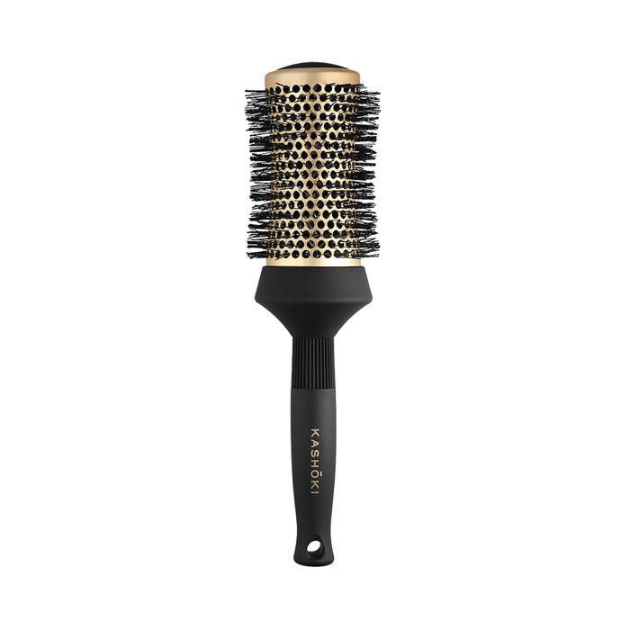 Brosse à cheveux - Kashōki - Modèle Hourglass - 53mm - Poils naturels de sanglier - Pour cheveux longs