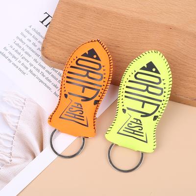 Floating Keychain Boat Keychain Fish Shaped Buoyant Key Fob Swimming Accessories