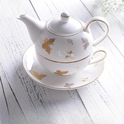 Flower Teapots,Coffee Pot,Mother Child Pots,One Pot and One Cup,British High-end Afternoon,Single Tea Set,Household Teaware