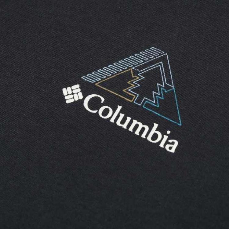 Columbia TUNNEL VALLEY T Shirt Men's Black AE9404-010