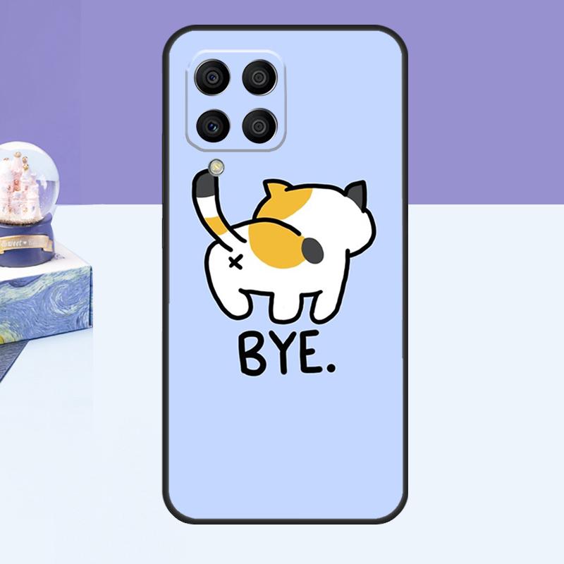 Cute Cartoon Cat Case For Samsung Galaxy M14 M54 M13 M23 M16 M11 M21 M31 M20 M34 M52 M32 M12 M36 M56 M15 M55