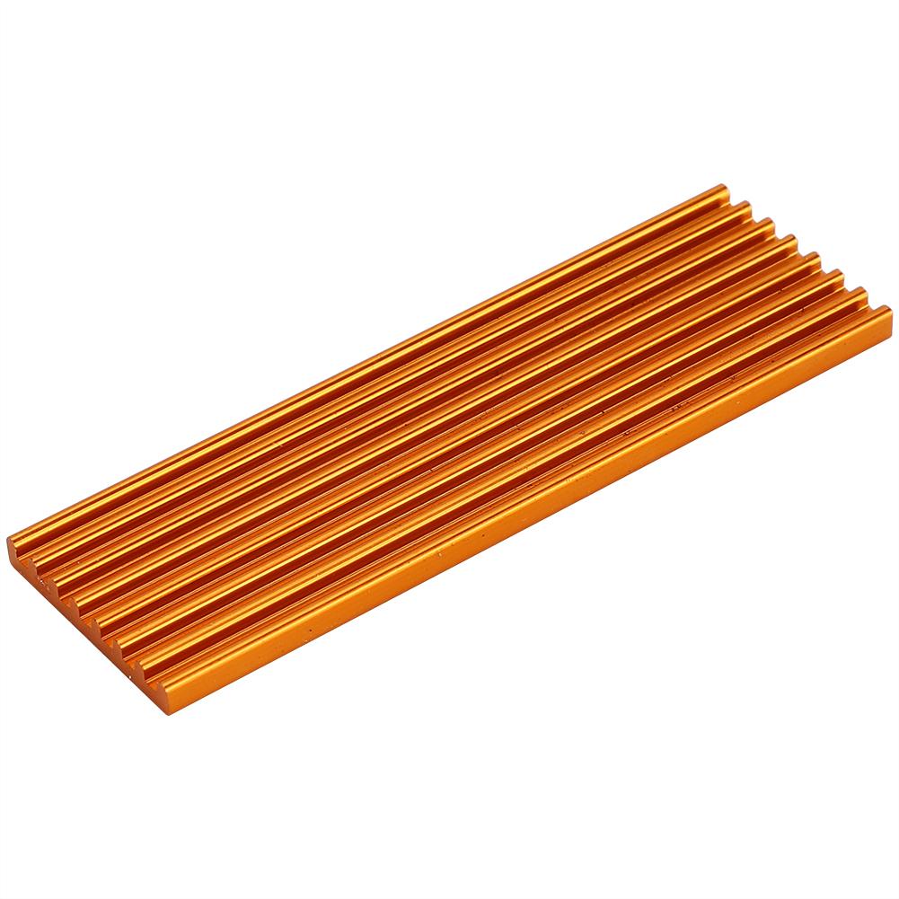 

Твердотельный накопитель PCIE M.2 2280 SSD, высокоскоростной радиатор из алюминиевого сплава, ультратонкое ребро охлаждения золотой