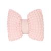Bubble Velvet Bowknot Car Headrest Fashion Style Waist Cushion Automotive Interior Four Season Universal PP Cotton Pillow Removable and Washable