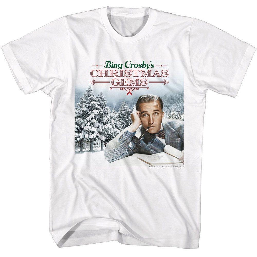 Bing Crosby Christmas Gems Music Shirt M
