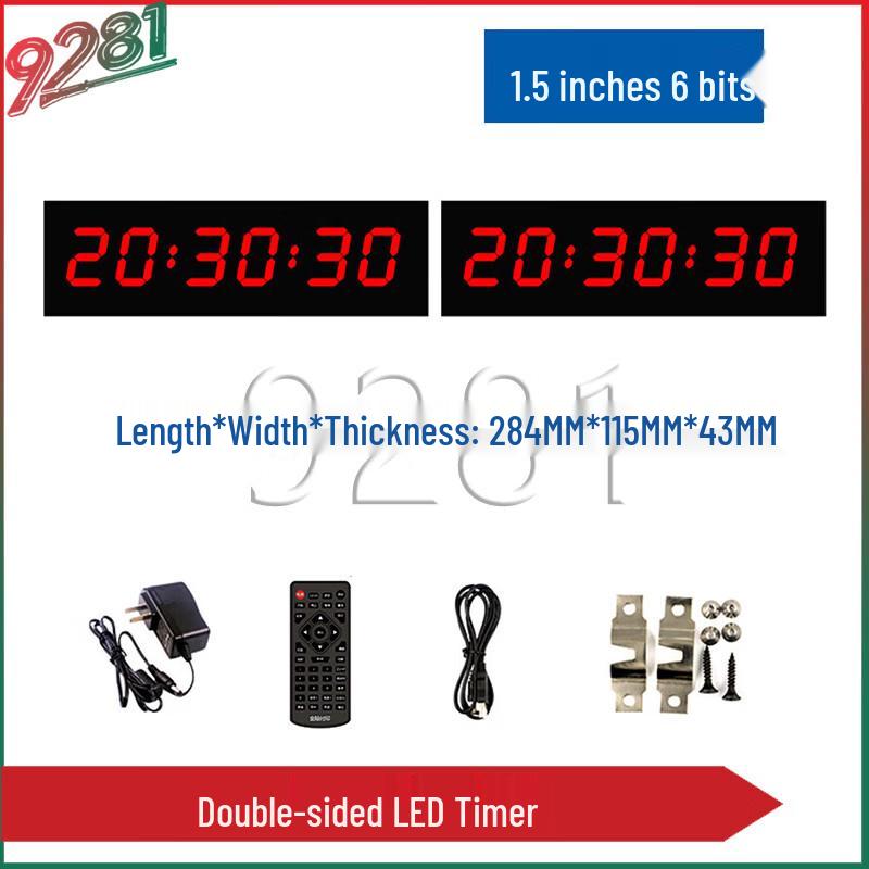 9281 Double-sided LED Competition Countdown Timer