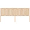 Headboard 205.5 X 4 X 100 Cm Solid Pine Wood