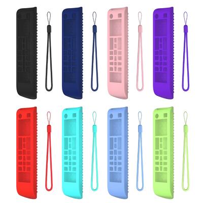 Silicone Protective Case Anti-Slip TV Remote Control Case Shockproof with Lanyard for Samsung Smart TV Remote BN59-01315A 01315B