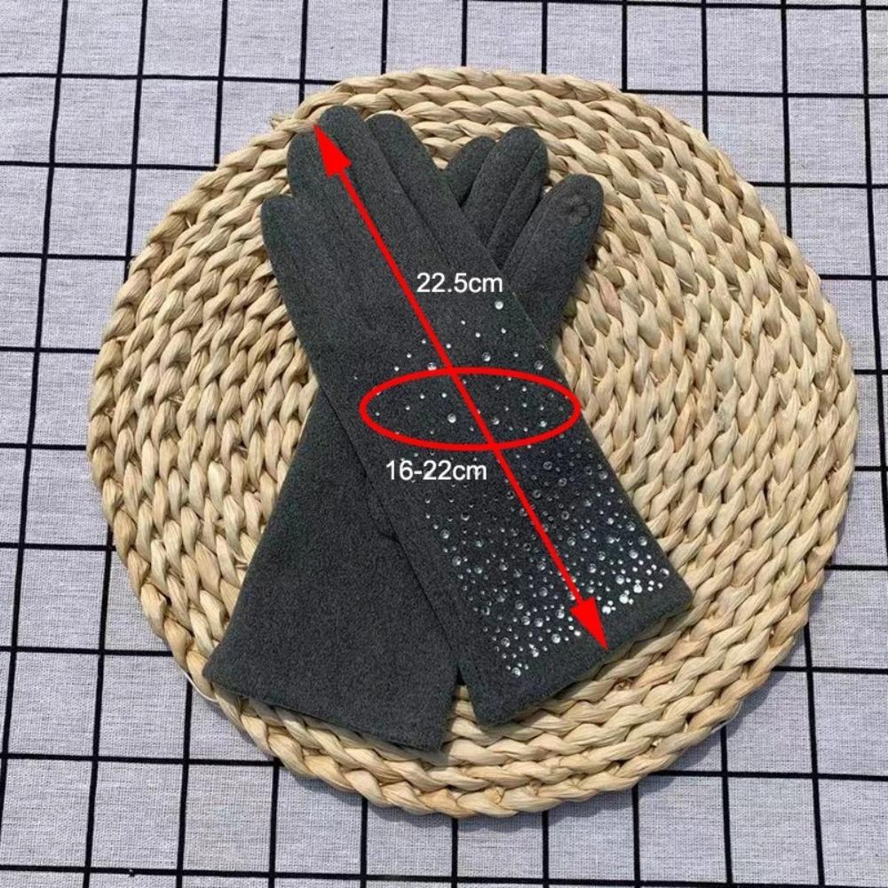 Touch Screen Warm Gloves Windproof Cycling Gloves High Quality Winter Gloves  Winter