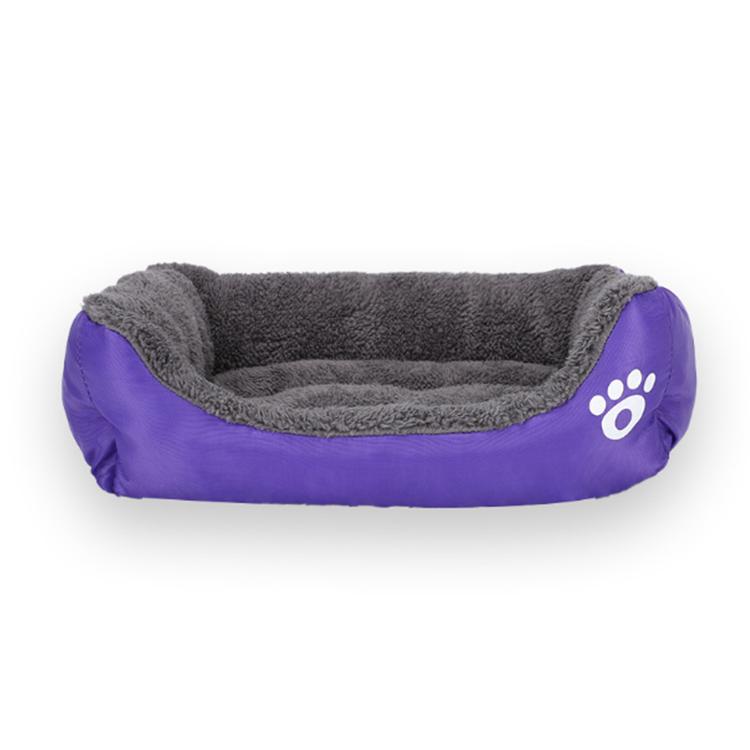 Dropshipping Long Faux Fur Pet Bed Comfortable Waterproof Plush Donut Round Dog Bed Soft Washable Cat Bed Removable Pet Cushion