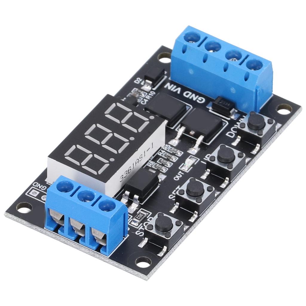 Modul de întârziere Declanșator digital Ciclul de temporizare Modul de întârziere Placă releu LED pentru control industrial
