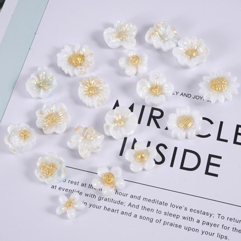 DIY Kristall Epoxy Form Kleine Blumen Dekoration Ganze Bord Multi-Spezifikation Daisy Silikon Form