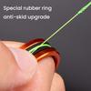 1/2Pcs Fishing Line Puller Anti-Slip Rubber Ring Durable Construction Compact Design Portable Line Pull Loop Fishing Accessories