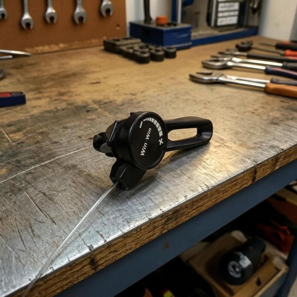 Cycle Twist Shifter with Cable | ClampStyle Mounting, Lightweight Body, Bike