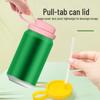 Silicone Leak-Proof Easy-Open Can Lid Cap for Freshness and Spill Prevention