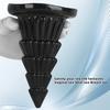 Black Christmas Tree Soft Super Large Anal Plug Suction Cup Anal Sex Products Extra Large Thick Fisting Toy