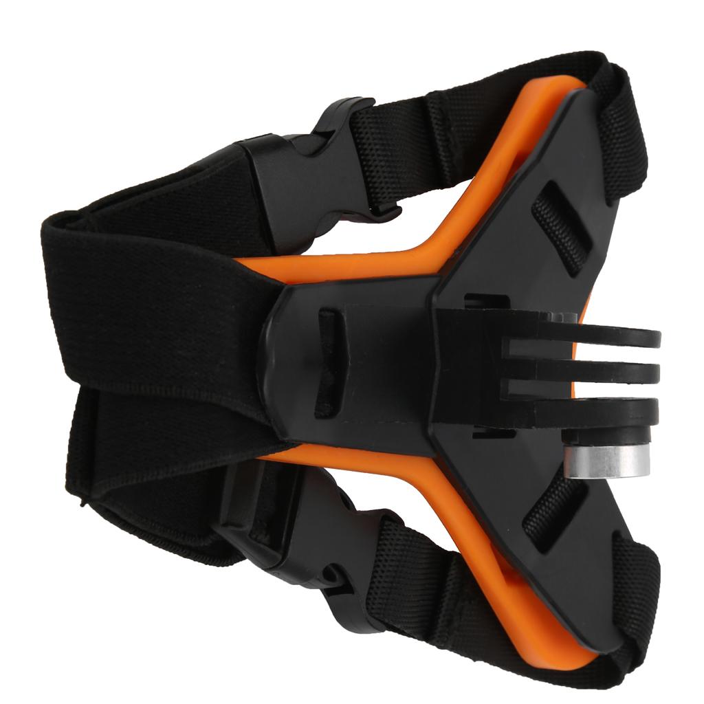 Motorcycle Helmet Camera Belt Mount Action Camera Helmet Chin Strap Shooting Holder