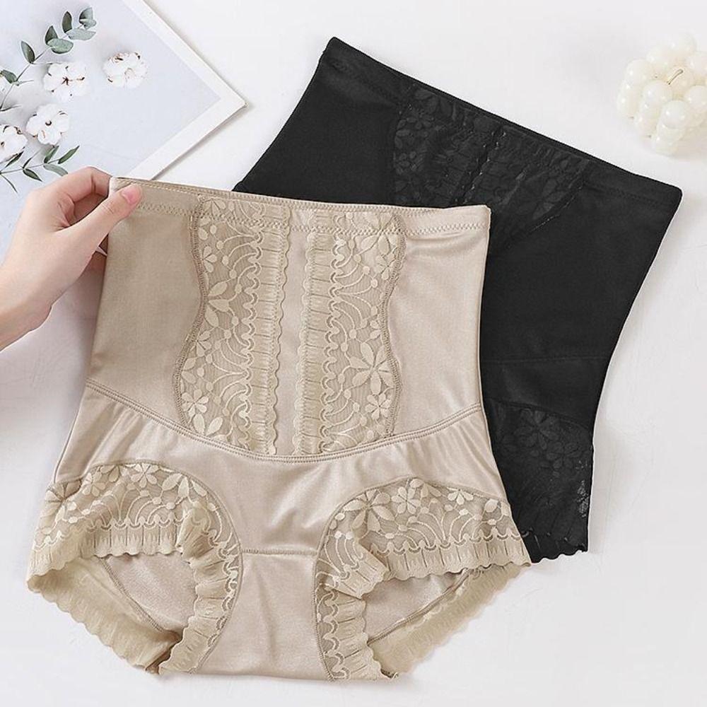 High Waist Tummy Control Underwear Belly Contracting Butt Lifting Panties  Body Shaping