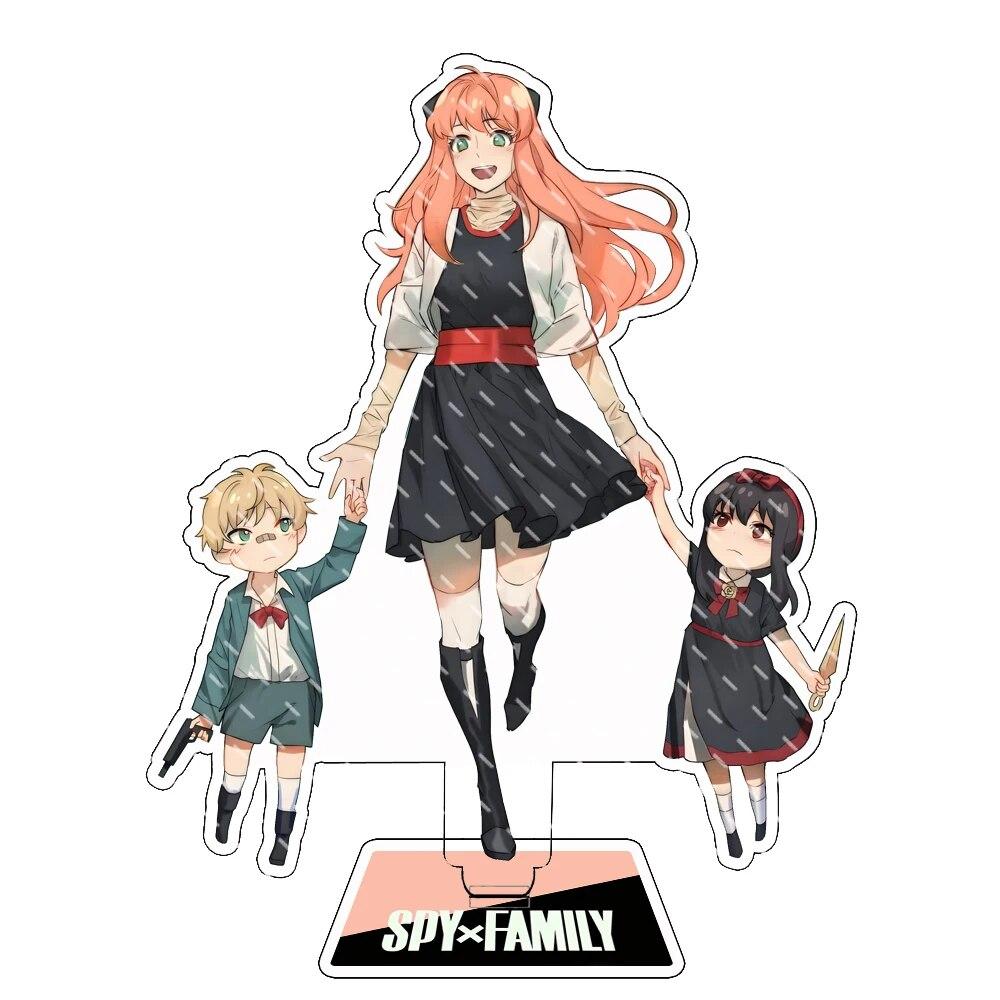 Anime Spy X Family Figure Cosplay Acrylic Stand Twilight Loid Forger Yor Forger Anya Forger Model Plate Collection Props Gifts