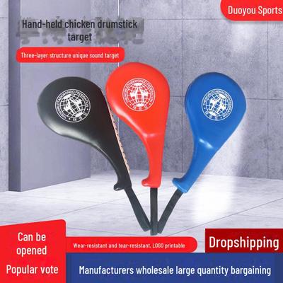 Taekwondo PU Handheld Target - Children's & Adult Kicking Pad for Fitness Training