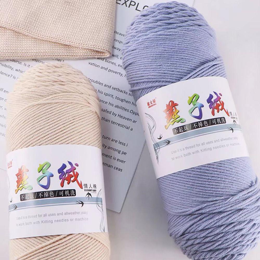 200g/pc Knitting Wool Yarn Hand Woven Handicrafts Thread  For Scarf Coat Baby Blanket DIY