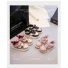 Children's two-tone sports shoes2026New autumn leather casual shoes for boys and girls, trendy running shoes for older children