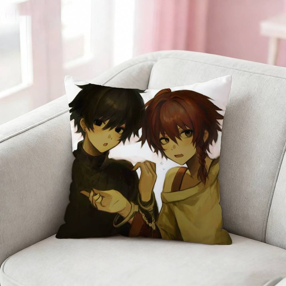 ZZeno Remake Anime Pillow Case Pattern Printed Pillowcase For Living Room Sofa Cushion Cover