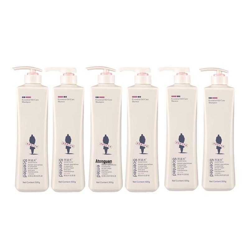 ADOLPH Essential Oil Scent Shampoo & Body Wash 6-Piece Set