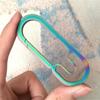 Light Titanium Alloy Carabiner, Spring Keychain, Clip Accessories