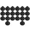 40-1PCS Car Door Shock Absorber Cushion Silicone Gasket Trunk Sound Insulation Pad Thickening Shockproof Latch Accessories