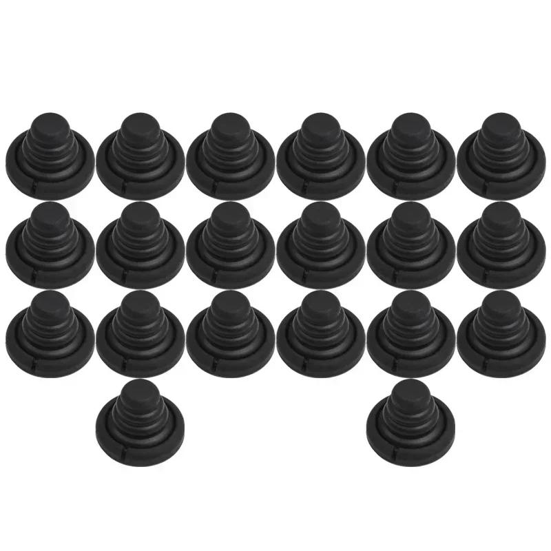 40-1PCS Car Door Shock Absorber Cushion Silicone Gasket Trunk Sound Insulation Pad Thickening Shockproof Latch Accessories