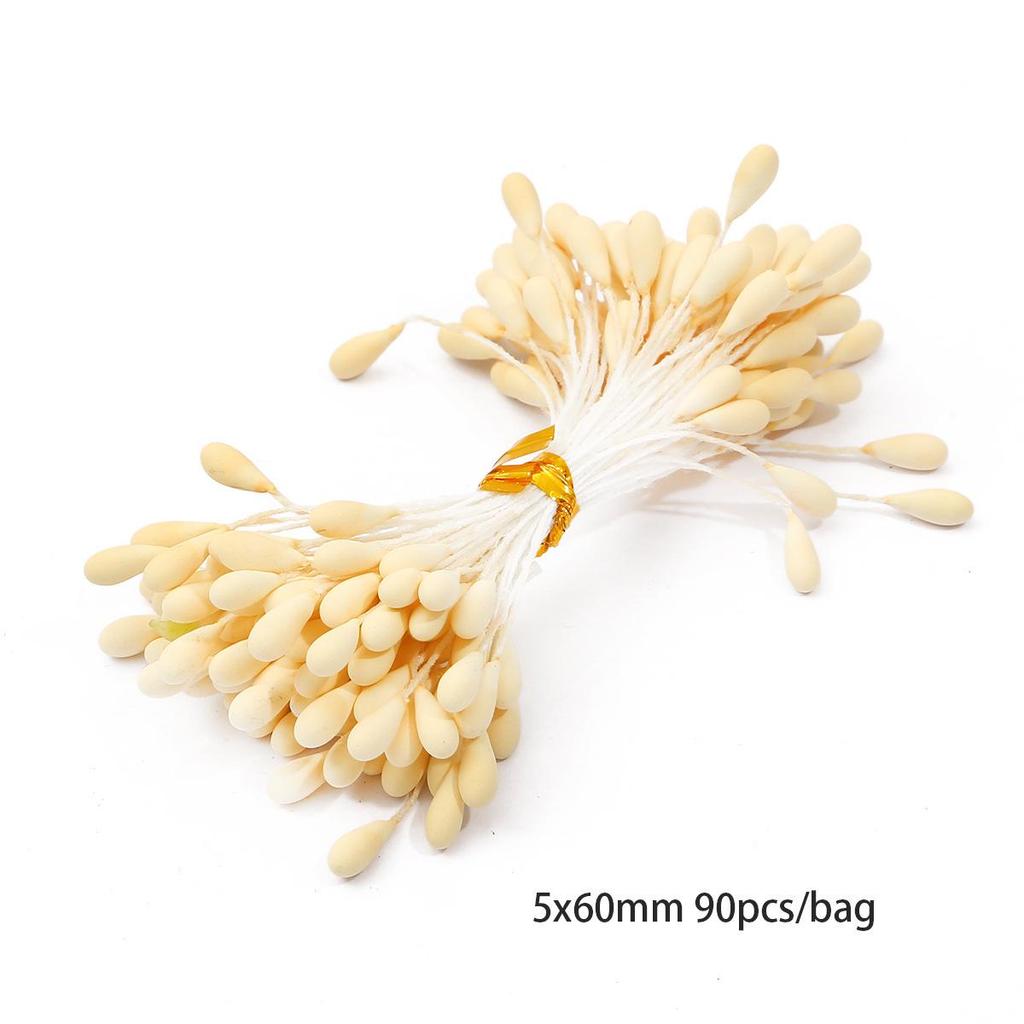 Chiffon Flower Stamens & Berry DIY Craft Accessories