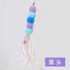Cat Feather Toy Accessories False Butterfly Worm Toy With Bell Kitten Cat Toys Interactive Replacement Refill Foam Ball Training Decor